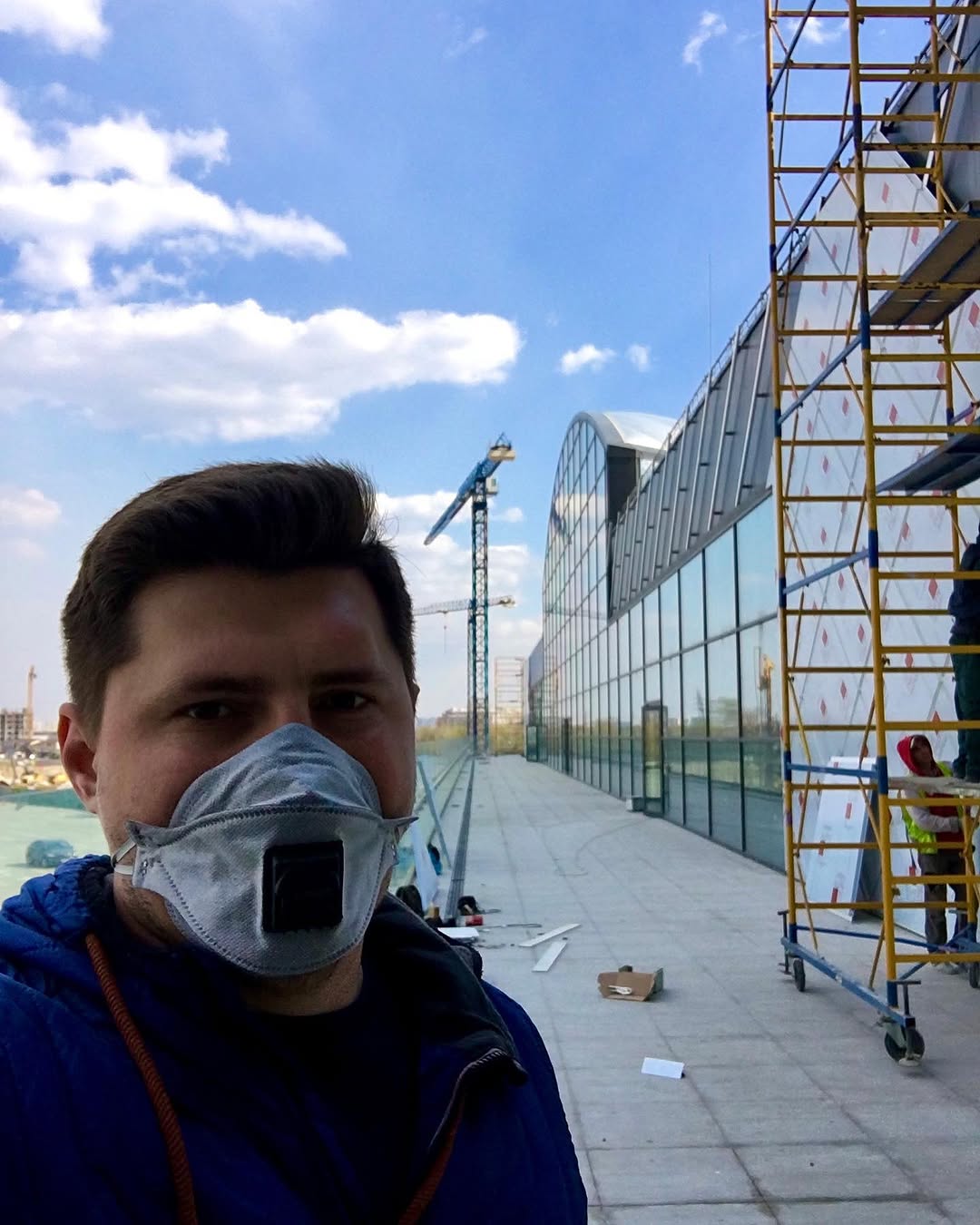 Офіційна обкладинка допису TENTECH про об’єкт «ТРЦ BLOCKBUSTER MALL»